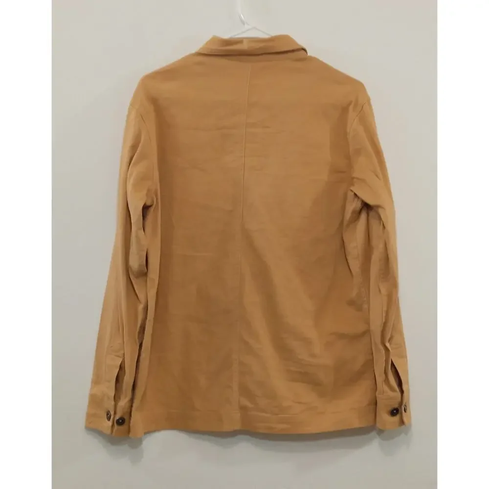 Disney Parks Star Wars Mens Brown 1977 Patch Rebal Button Up Long Sleeve Size XS - Picture 8 of 10